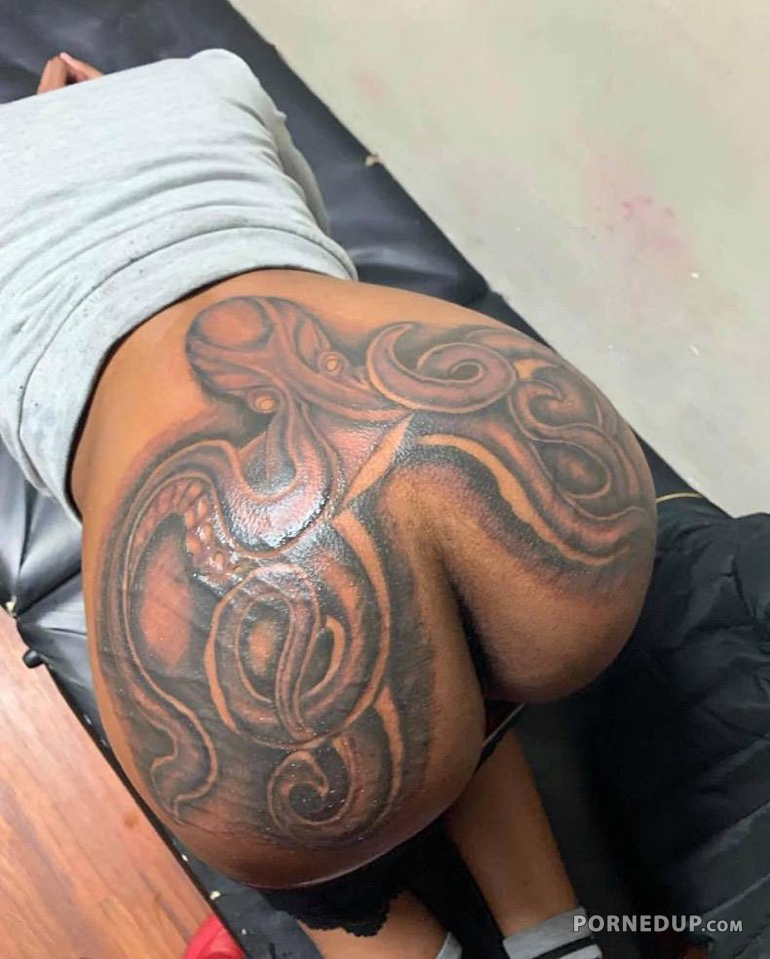 Octopus Ass Tattoo