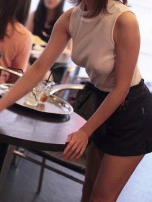 Hot waitress