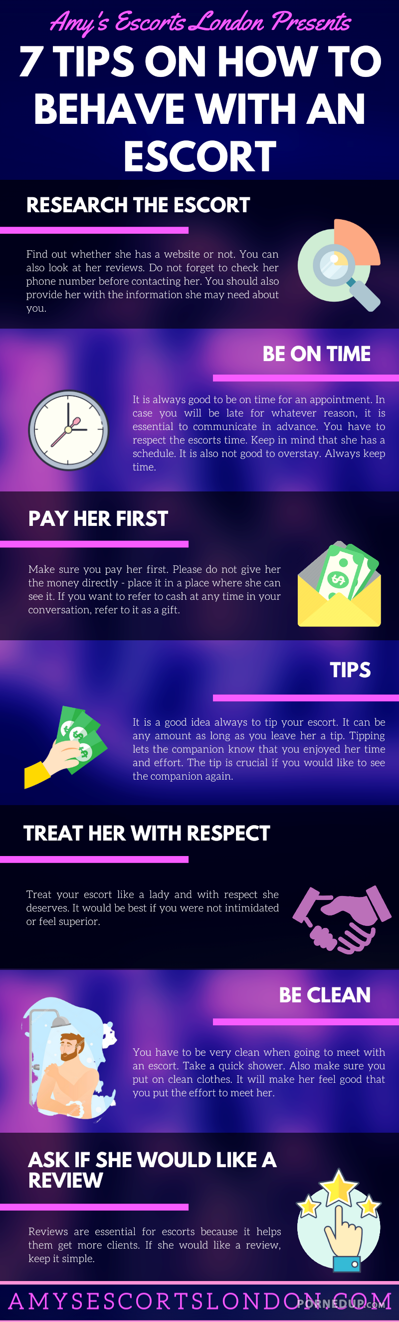 7 Tips On How to Behave With An Escort 7 Tips On How to Behave With An Escort