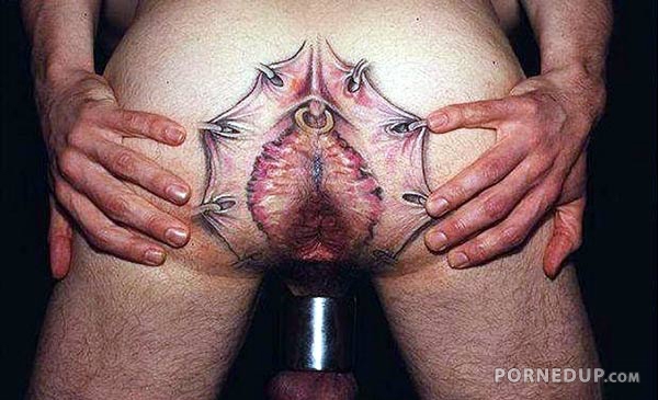 ass pussy tattoo