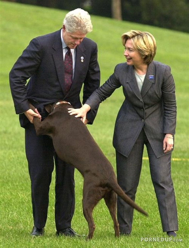 Bill Clinton Becomes Victim Of Hillary's Dog Fetish