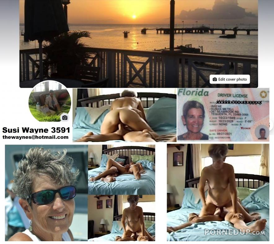 Expose Susi Wayne naked to all of her Facebook family and friends