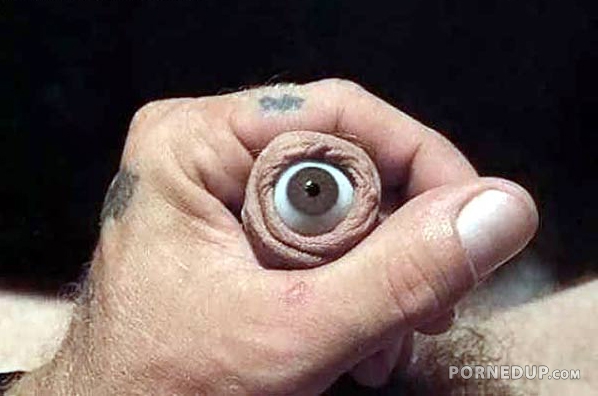 eyeball in his dick