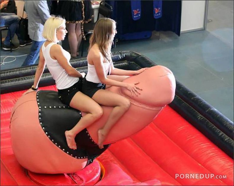 Mechanical Bull Orgasm