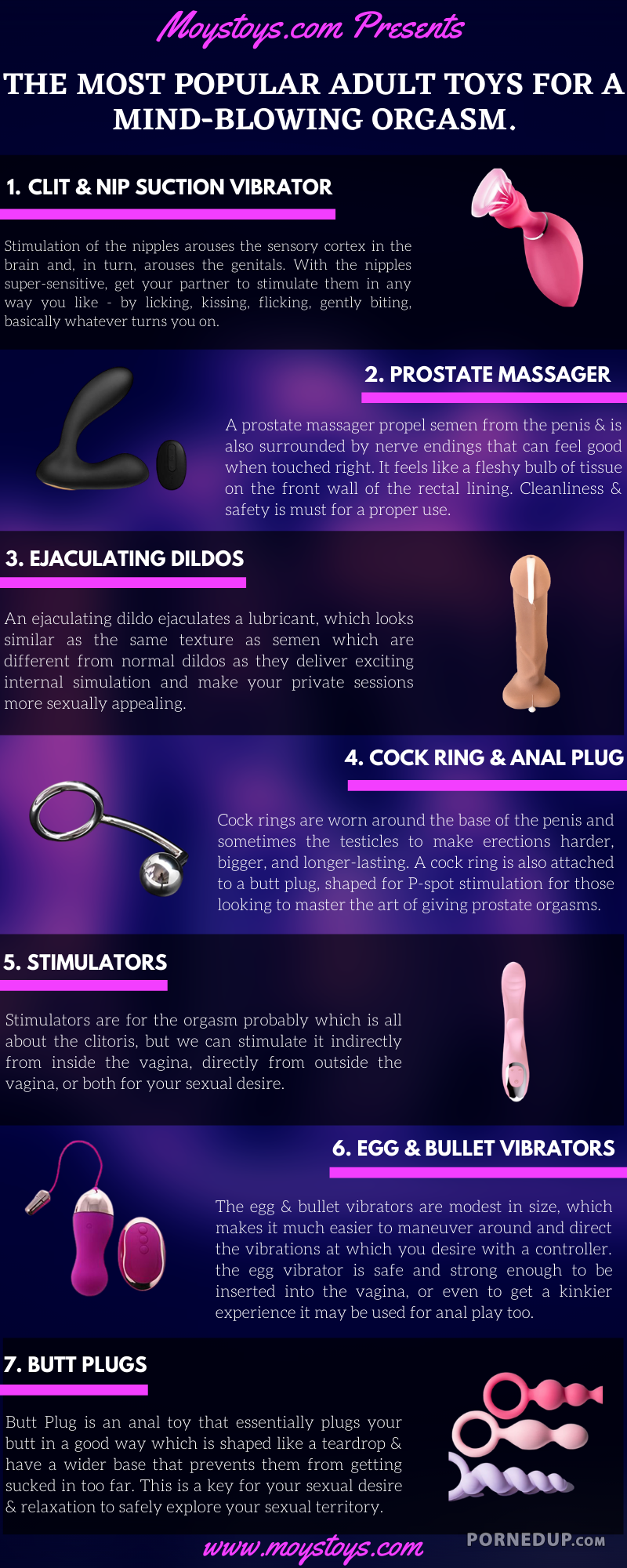 Here is some information about adult toys for an orgasm. Brought ...