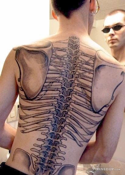 skeleton tattoo