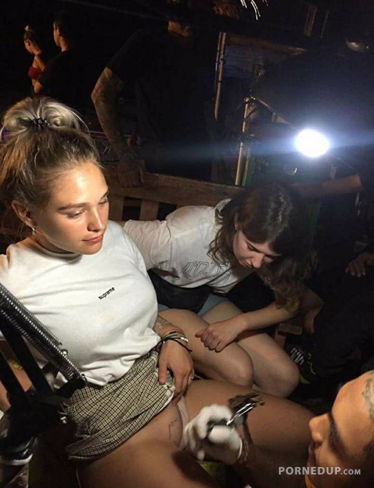 Teen Getting Pussy Tattoo