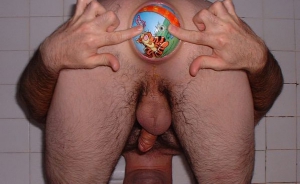 ball in his ass