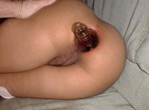bottle up her loose asshole bottle up her loose asshole