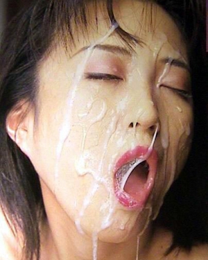 cum splattered face cum splattered face