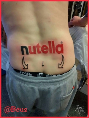 Nutella Tattoo