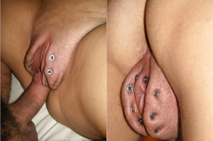 Penetrating Pierced Vagina