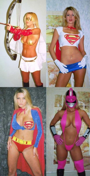 sexy girls in costumes