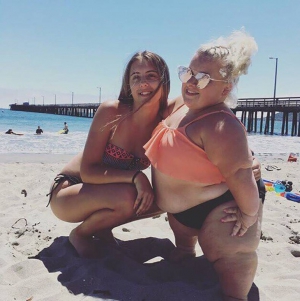 Sexy Midget At The Beach