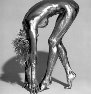 silver pain girl