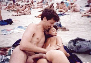 Vintage Public Sex On Nudist Beach