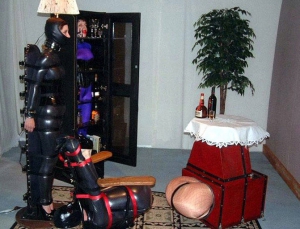 women made into furniture