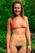 Hairy teen