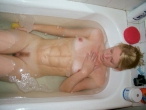 Muscle abs babe
